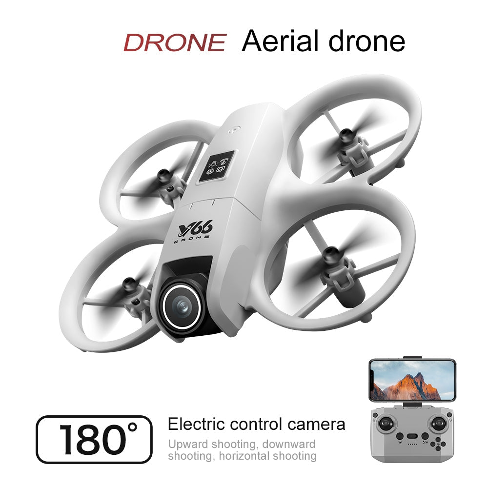 Small Drone with Dual Cameras, Propeller Guard, Altitude Hold, One-Key Takeoff, 3D Flips, 2 Batteries, Intelligent Obstacle Avoidance, Remote Control Helicopter Airplane, Hovering, APP Control, LED Lights, for Beginners FPV Palm Takeoff Mini Quadcopter