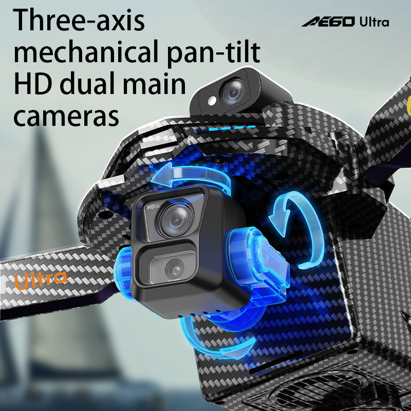 Drop Drone, GPS, 7.2" Touchscreen RC, 4K Dual Cameras, 3-Axis Gimbal, 360° Obstacle Avoidance, Brushless Motors, Optical Flow Hover, Intelligent Follow, 2 Batteries for 90 Mins Flight, FPV Aerial Drone for Adults & Beginners