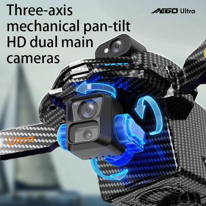 Drop Drone, GPS, 7.2" Touchscreen RC, 4K Dual Cameras, 3-Axis Gimbal, 360° Obstacle Avoidance, Brushless Motors, Optical Flow Hover, Intelligent Follow, 2 Batteries for 90 Mins Flight, FPV Aerial Drone for Adults & Beginners