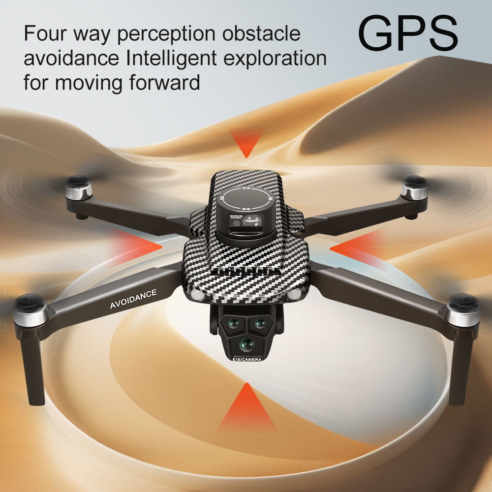 GPS FPV Drone, 360° Laser Obstacle Avoidance, Dual Cameras, 4.5" Screen Controller, Brushless Motor, 3280ft Range, Auto Return, Follow Me, 2×3000mAh Batteries (60 Mins Flight), Optical Flow Positioning, APP Control, Beginner-Friendly Quadcopter.