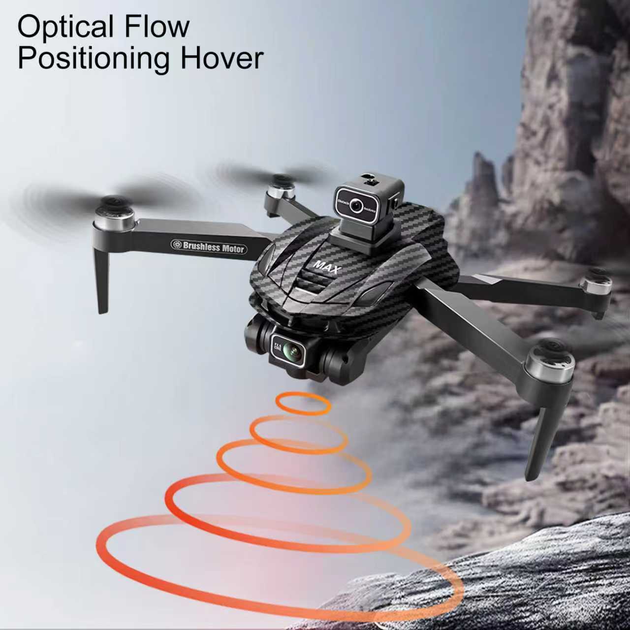 GPS Drone with 4K Camera, 4.5" LCD Display Screen Controller - Auto Return, Follow Me, Go Home, One Key Takeoff/Landing, Altitude Hold, LED Light, Quadcopter for Aerial Photography Control and Video Recording, Adult Beginner-Friendly FPV RC Quadcopter