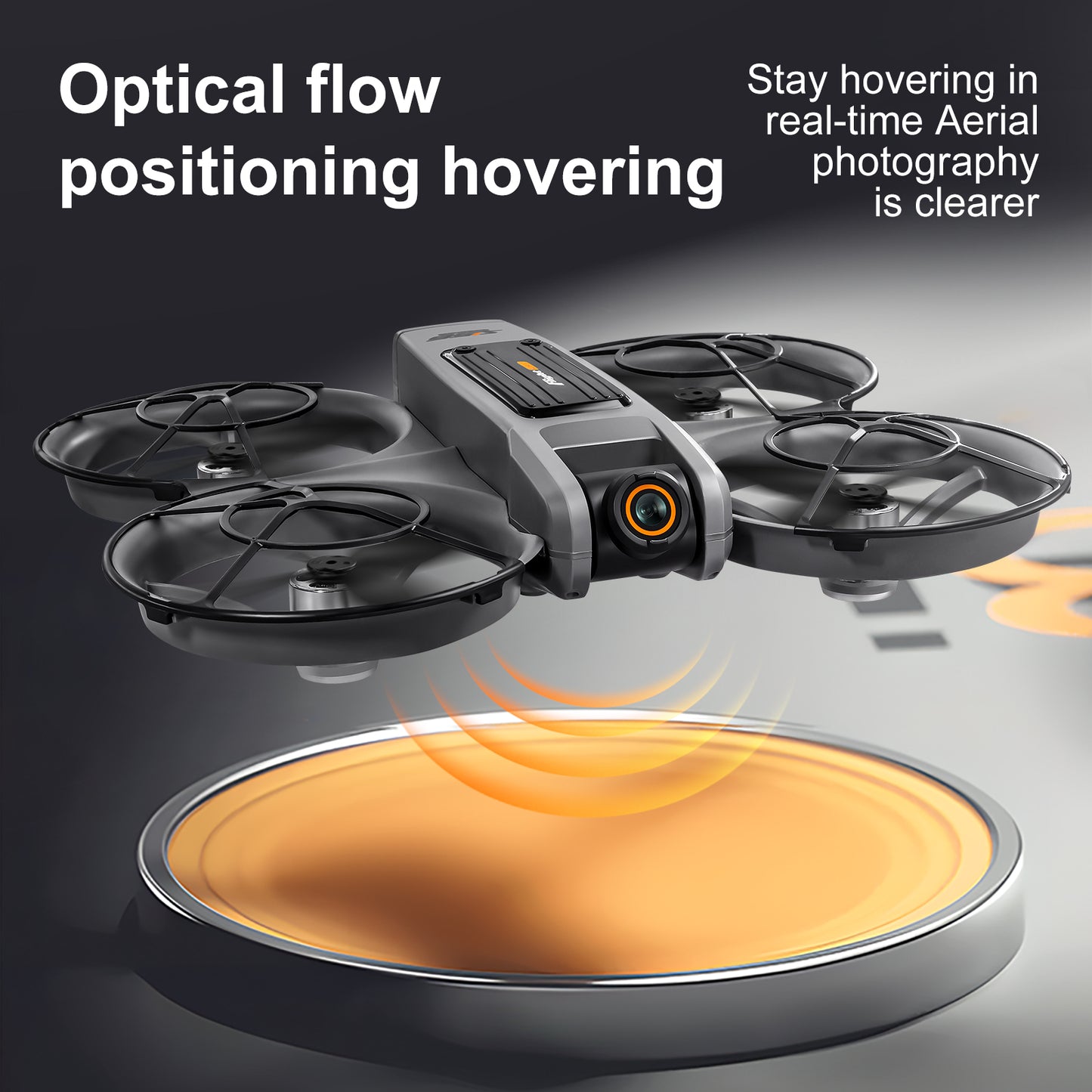 RC Drone with 4.92" Screen Controller, HD Dual Camera, 2 Batteries & 8GB Card, 360° Flip, Brushless Motor, Optical Flow Hover, Propeller Guard, Headless Mode, One-Key Takeoff/Landing, 、Trajectory Flight, Night LED, Beginner-Friendly FPV Adult Quadcopter