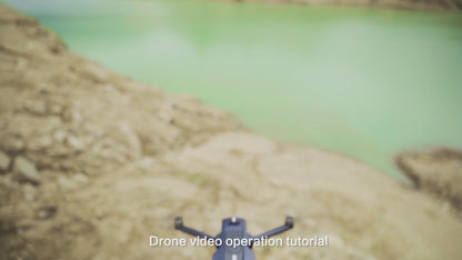 Airdrop Drone, GPS Positioning, 4.92" Touchscreen Remote, 2.7K 3-Axis Gimbal & Dual Cameras, 2 Batteries for 50 Mins Flight, 4-Way Obstacle Avoidance, Optical Flow Positioning, Smart Follow, Brushless Motor, Foldable Portable FPV Quadcopter for Adults